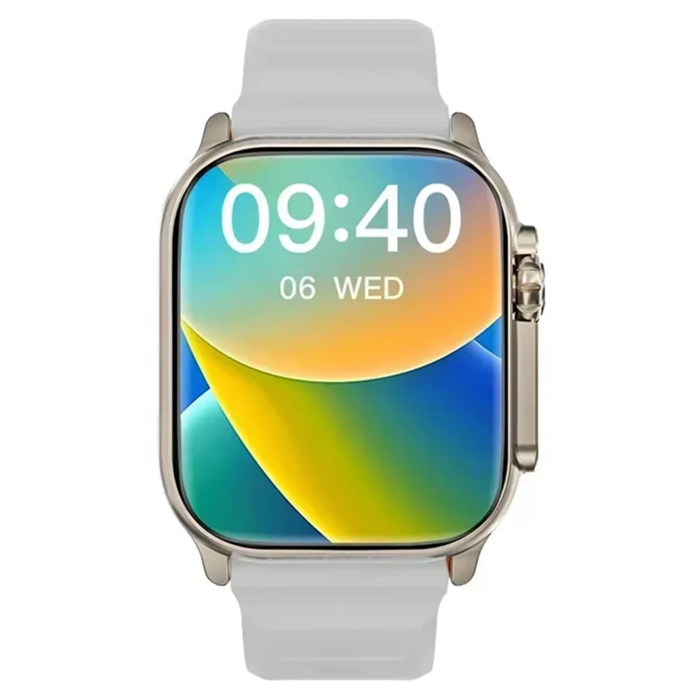 T900 Ultra Smartwatch - Bluetooth Calling, Message Notifications, Heart Rate Monitor, Sports Watch Compatible with Android and iOS for Men and Women