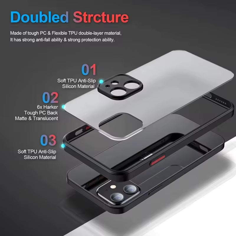 For Magsafe Case for Iphone 15 13 14 11 12 Pro Max plus Magnetic Matte Cover Soft Color Collision Camera Lens Protector Luxury